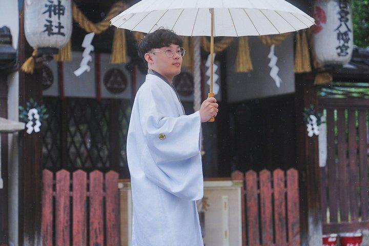 京都嵐山きもの体験と思い出の写真