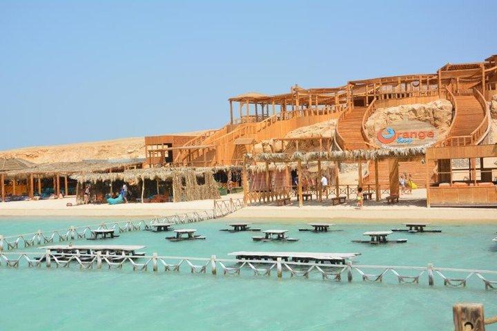 Hurghada Orange Bay Island, snorkling och lunch