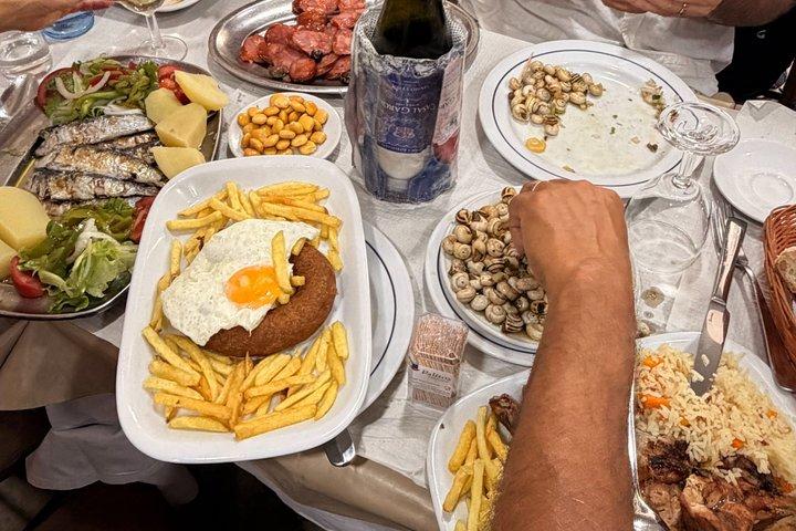 Lissabon No-Uphill mad tur: 17 smagsprøver, vine og sips