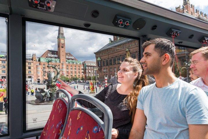 Stadtrundfahrt Kopenhagen HOHO Bustour + Buchbare Bootstour