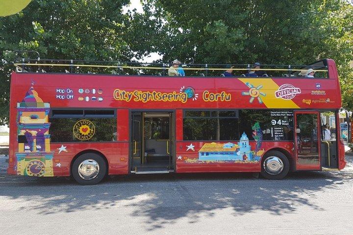 City Sightseeing Corfu Hop-On Hop-Off Tour de ônibus e extras reserváveis