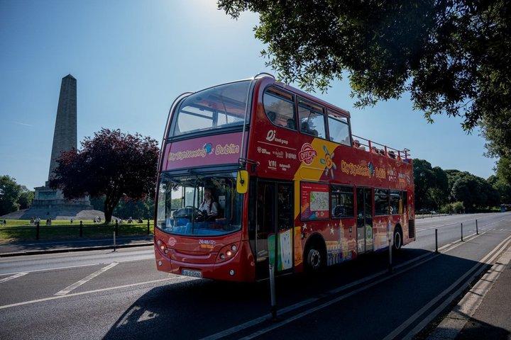 ダブリンショアエクスカーション：市内観光ホップオンホップオフバスツアー