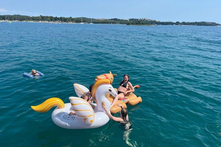 Rovinj Boat Trip from Porec with Lunch and Drinks