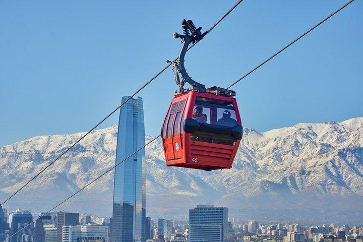 Santiago : Hop-On Hop-Off, Cerro San Cristobal and Adventure