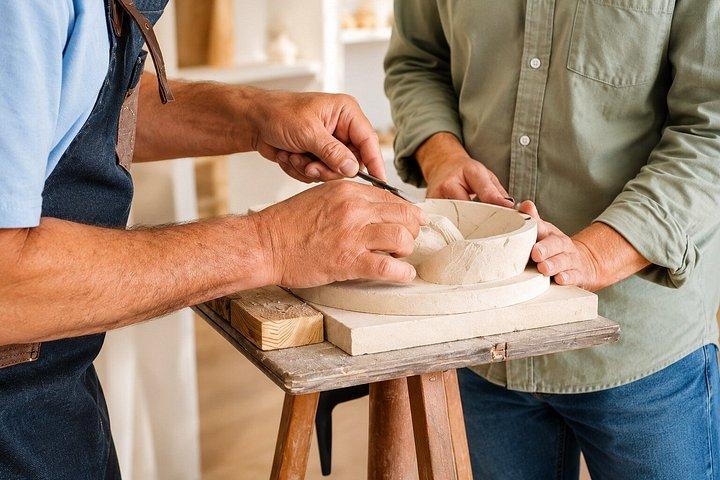 Creatieve steenwerkplaats in Lecce
