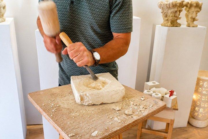 Creatieve steenwerkplaats in Lecce