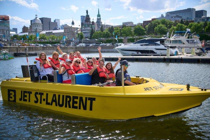 Guidad tur med snabbbåt på St-Lawrence
