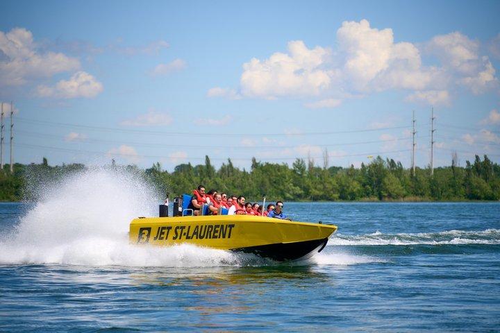Begeleide speedboottocht op de St-Lawrence