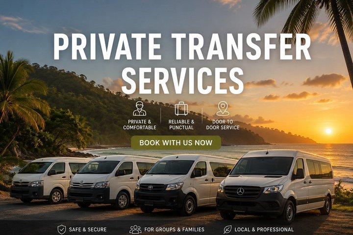 OneWay Privattransfer - Flughafen San Jose zu Ihrem ausgewählten Ort:
