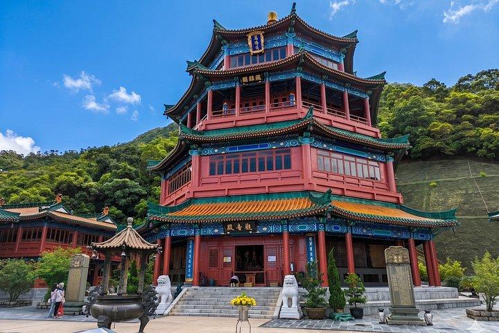 ケーブルカー、大仏、修道院、漁村、その先