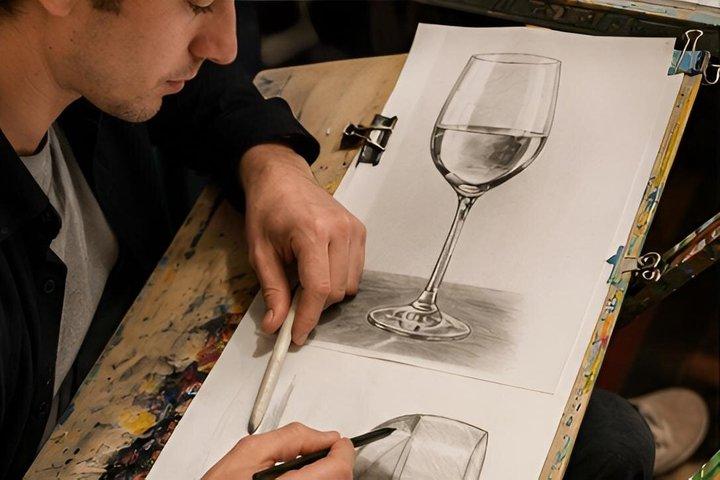 Paint and Sketch in a Milan Art Studio with a Local Painter