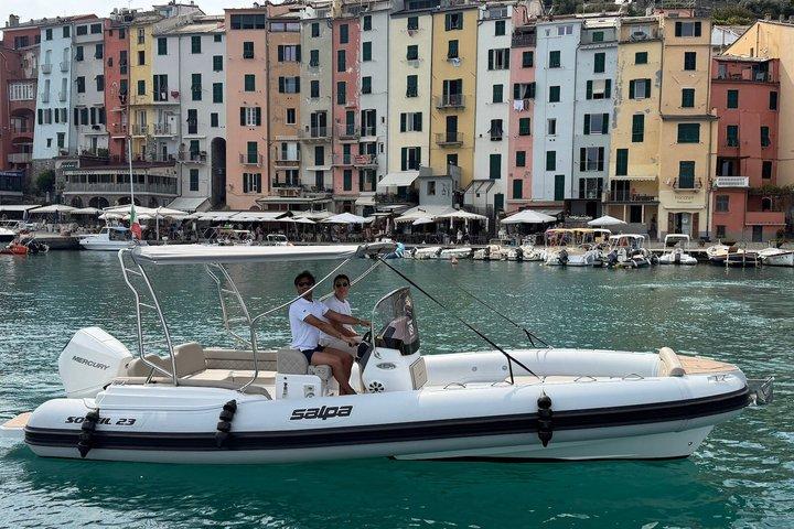 Tour privato in barca Cinque Terre e Golfo dei Poeti - Giornata intera