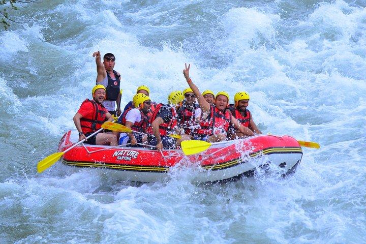 Antalya: Rafting e canyoning aventura com transferência