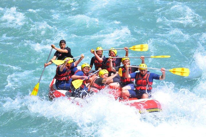 Antalya: Rafting e canyoning aventura com transferência