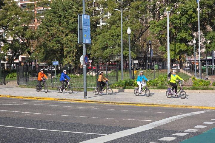 電動自転車で行くグリーンブエノスアイレス - パレルモとレコレタツアー