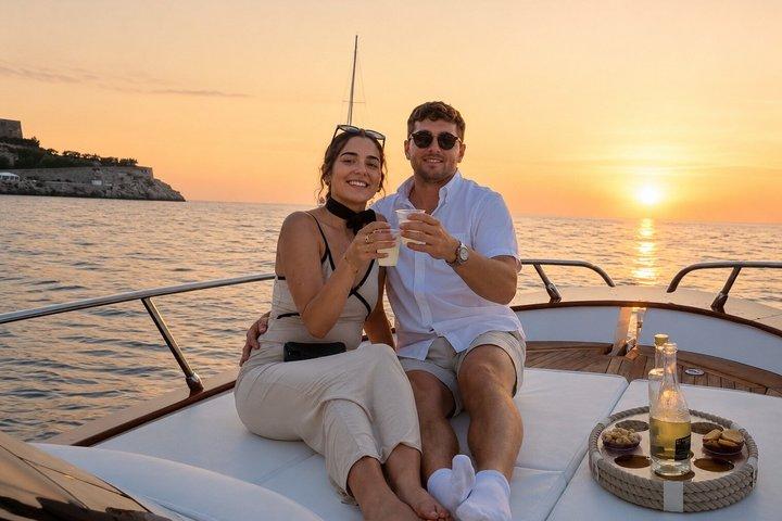 Privat solnedgång båttur med Aperitif i Portofino Gulf
