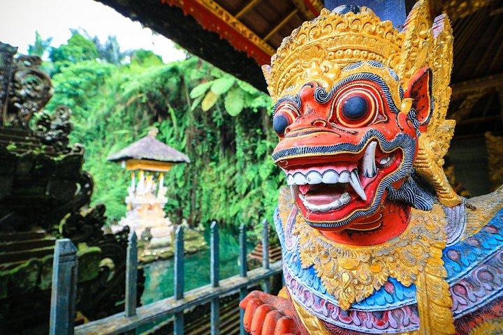 バリ島ヒドゥンキャニオンの滝と寺院1日ツアー（ランチ付き）