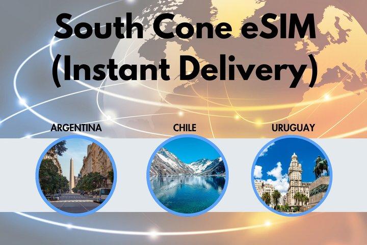 South Cone eSIM (インスタントデリバリー)