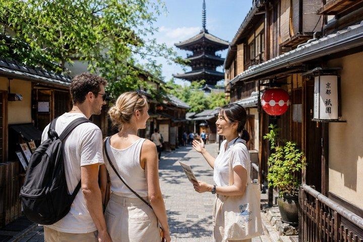 Første gang Kyoto vandretur: Yasaka Shrine, Kenninji Temple!