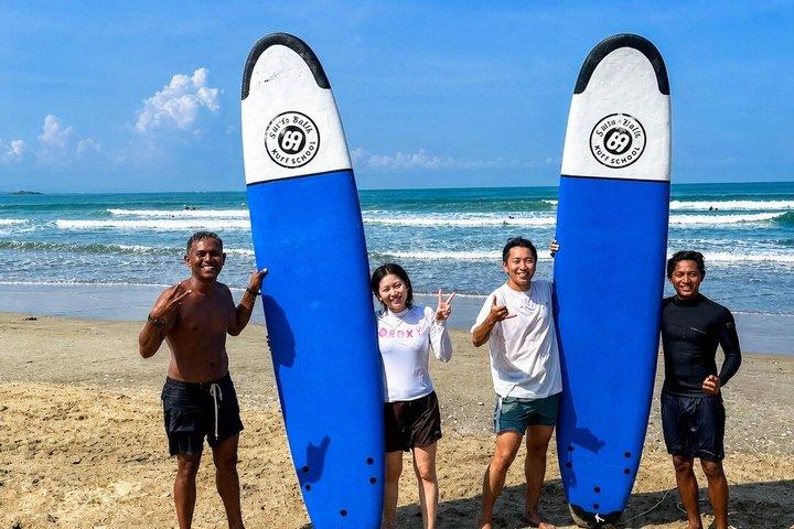 Bali Sanur Beach Surfing Lesson Beginner All Level Experience