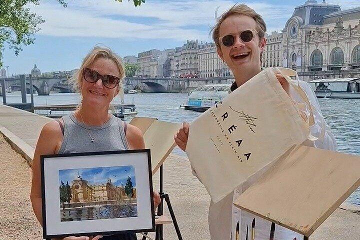 Paris Watercolor Workshop – Edição de assinatura