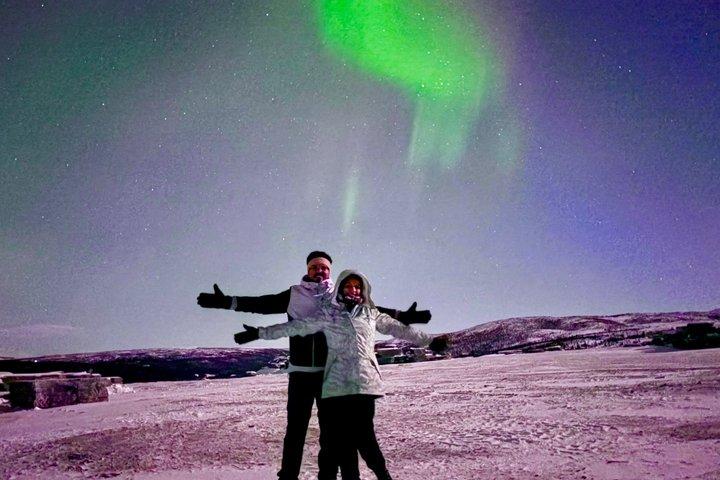 Narvik : Tour en aurora boreal con autobús