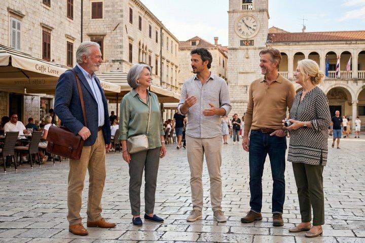 Privé culturele wandeling in het historische Zadar