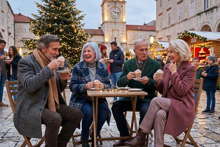 歴史的なザダルのプライベートクリスマス文化散歩