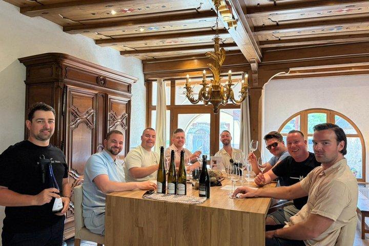 Excursión de medio día en grupo pequeño a la Ruta del Vino de Alsacia con degustación desde Estrasburgo