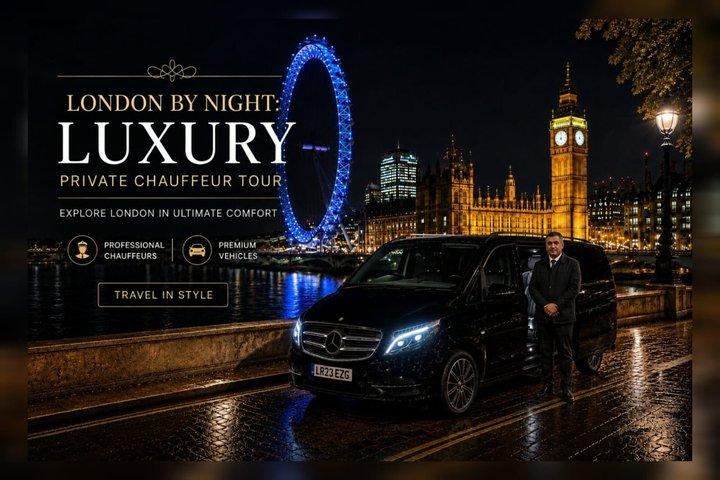 Londres by Night : Visite privée de luxe de Mercedes Chauffeur
