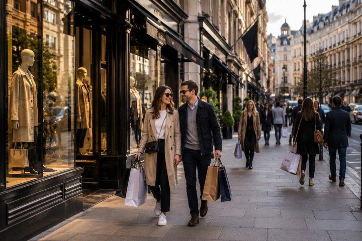 Visite shopping de luxe à Londres | Mercedes Chauffeur privée