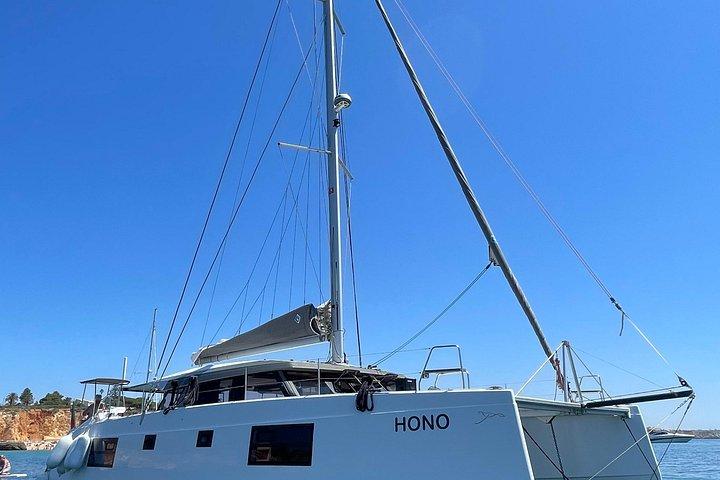 Luxus-Katamarantour an der Algarve - Lagos