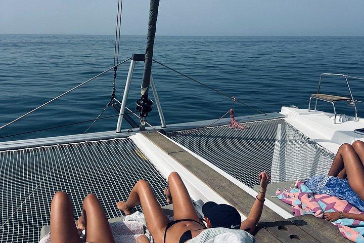 Luxus-Katamarantour an der Algarve - Lagos