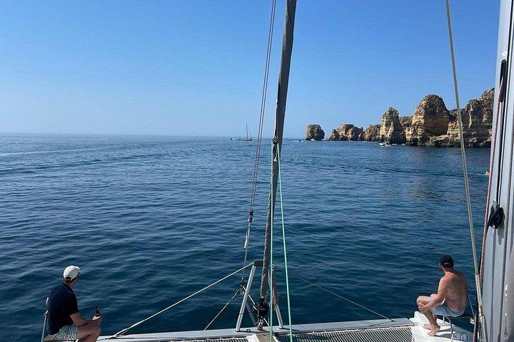 Luxus-Katamarantour an der Algarve - Lagos