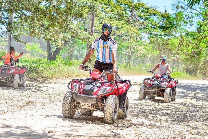Half Day Adventure 4X4, ATV, Visit Macao Beach and a River cave