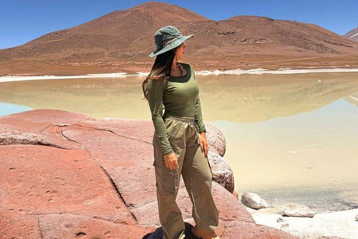 Dreifachausflug: Piedras Rojas, Altiplano-Lagunen und Chaxa