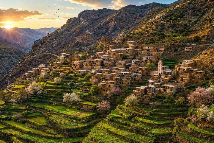 Atlas Mountain & 3 Valleys guidet tur fra Marrakech