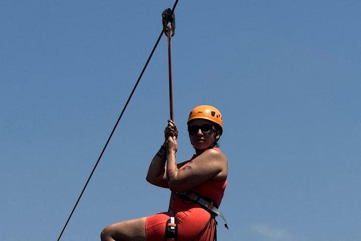 Adventure + Relax : Zipline oder ATV + Massage mit Port Pickup