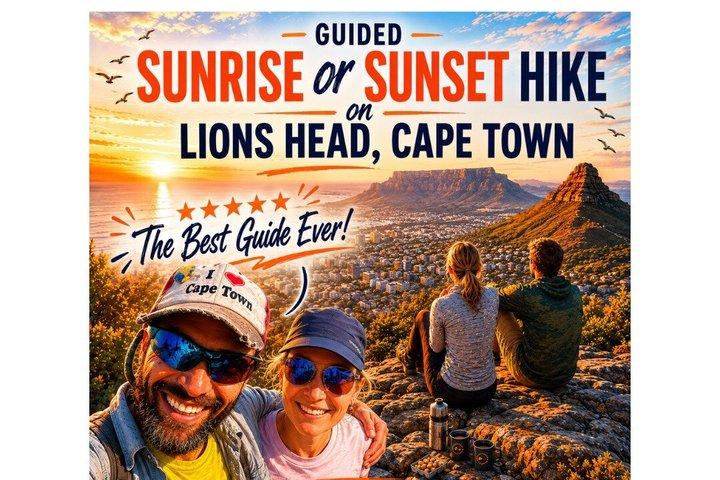 Randonnée guidée privée au coucher/lever du soleil sur Lions Head (ramassage à l'hôtel)
