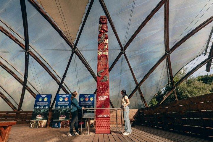 オークランド発 ホビトンとワイトモのホタル洞窟ツアー（ランチ付き）