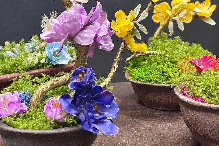 Bonsai Style Arrangement Workshop in Tokyo