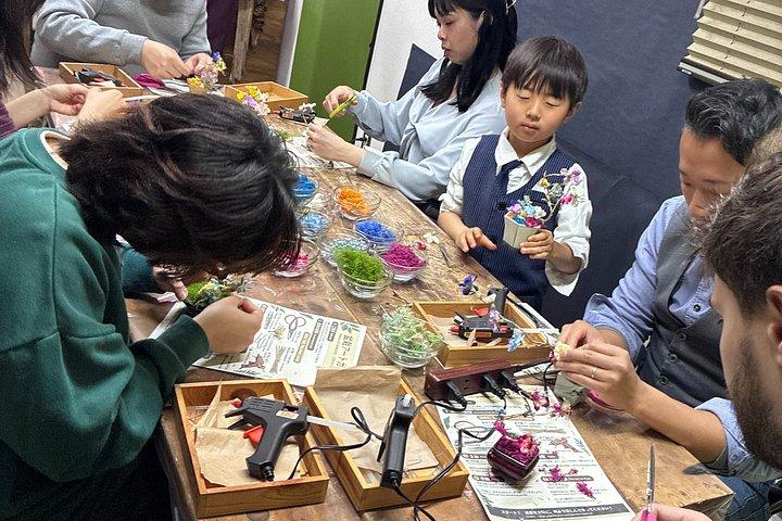 Bonsai Style Arrangement Workshop in Tokyo