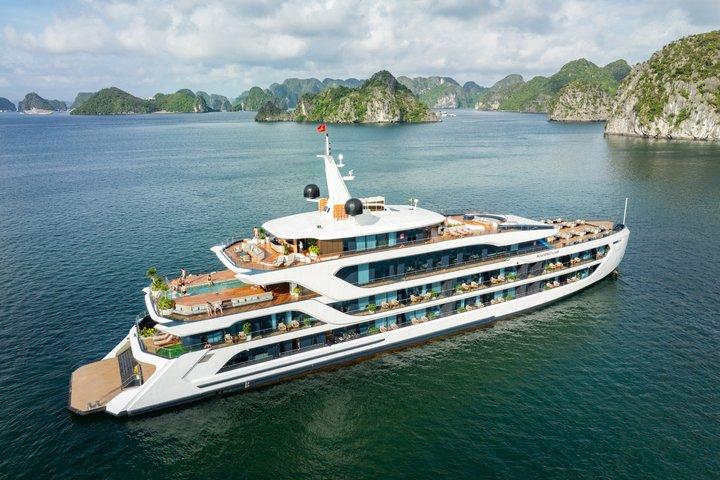2D1N Halong & Lan Ha Bay 6 - Croisière en étoile avec Balcon Cabane & Piscine