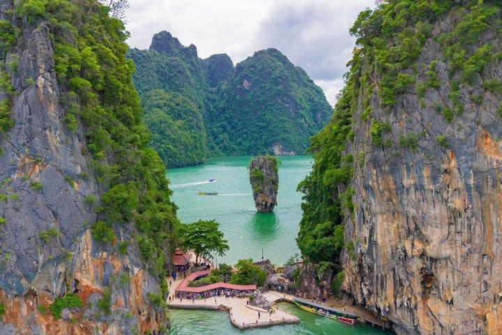 James Bond Island Tour met zeekano per longtailboot vanuit Krabi