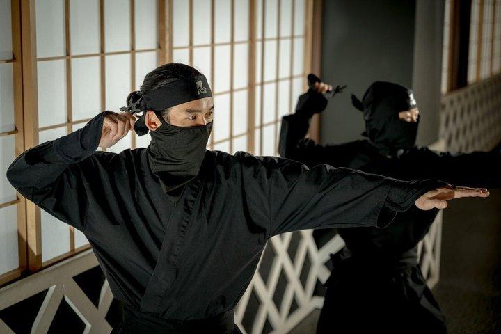 Experiência de ninja no Museu Samurai em Shinjuku Tóquio