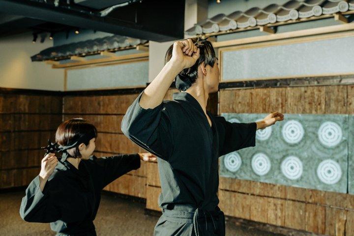 Experiência de ninja (familiar) no Samurai Ninja Museum KYOTO