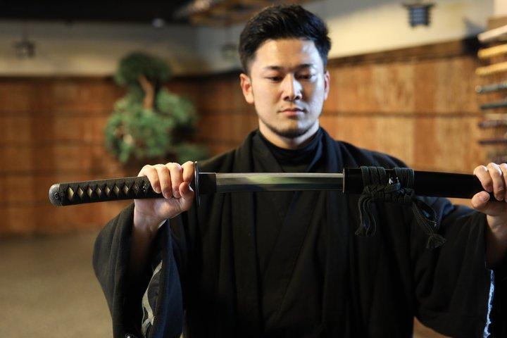 Sword Experience (Family Friendly)at Samurai Ninja Museum Asakusa