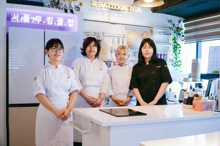 Cocina coreana en el Club de cocina de Seúl