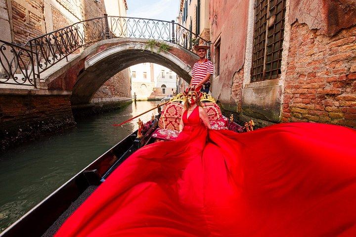 Venice Flying Dress Fotoshooting