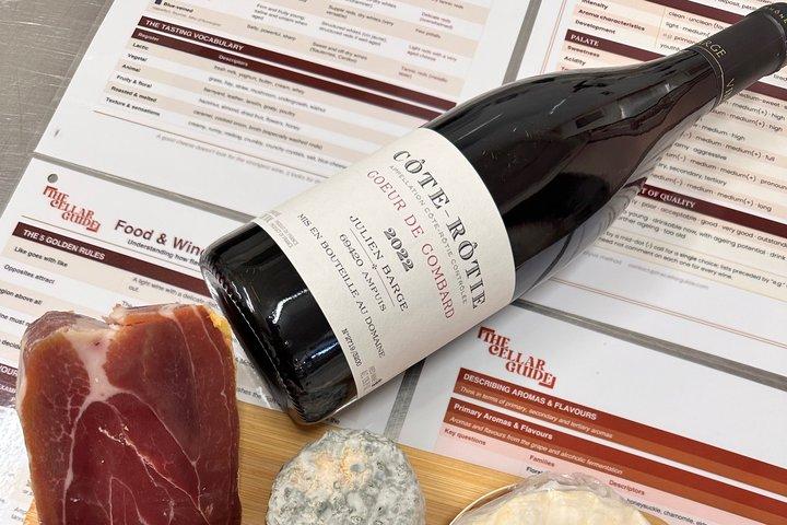 Lyon vin- og osteparringsworkshop med en sommelier